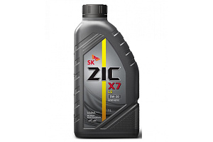 Моторное масло  ZIC  X7  LS 5W30 SN  C3 (синт.)  1л 