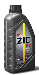 Моторное масло  ZIC  X7  5W40 SP  A3/B4 (синт.)  1л 