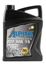 Трансмиссионное масло  ALPINE  ATF MB 15 5л 
