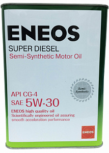 Моторное масло  ENEOS  Super Diesel 5w-30 CG-4 п/синт  0,94л 