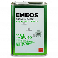 Моторное масло  ENEOS  Premium Diesel 5w-40 CI синт  4л 