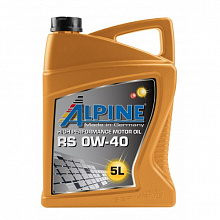 Моторное масло  ALPINE  RS 0W-40  A3/B4 SN/CF синт 4л 