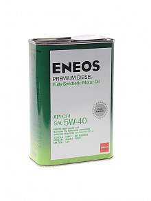 Моторное масло  ENEOS  Premium Diesel 5w-40 CI синт  1л 