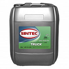 Моторное масло  Sintec  TRUCK 10w40  CL-4/SL п/синт.  20л 