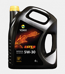 Моторное масло  YOKKI  SAE 5w-30  SN/CF (синт) Ester  4л 