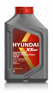 Моторное масло  Hyundai  XTeer Gasoline Ultra Protection 5W30 синт. SP/SN Plus ILSAC GF-6A  1л 