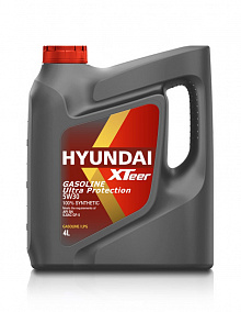 Моторное масло  Hyundai  XTeer G800 SP 5W30 (Gasoline Ultra Protection 5W30) 4л 