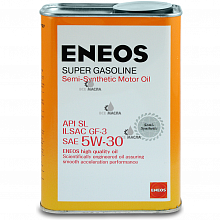 Моторное масло  ENEOS  Super Gasoline 5w-30 SL п/синт  0,94л 