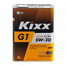 Моторное масло  KIXX  5w30  G1 A3/B4 синт  4л 