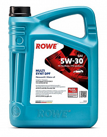 Моторное масло  ROWE  HIGHTEC MULTI SYNT DPF  5W-30  4л 