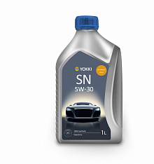 Моторное масло  YOKKI  5w-30  SN/CF (синт) Experience (пластик)  1л 