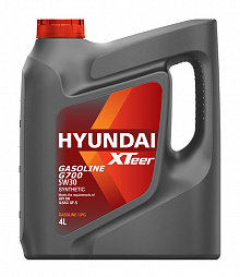 Моторное масло  Hyundai  XTeer Gasoline G700 5W30 синт. SP/SN Plus ILSAC GF-6A  4л 