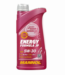 Моторное масло  MANNOL  ENERGY FORMULA JP 5W-30  SN ILSAC GF-5  1л 