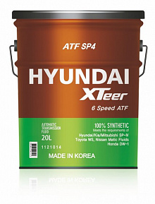 Трансмиссионное масло  Hyundai  XTeer ATF SP4  20л 
