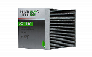Фильтр салона  MADFIL  AC-111C (CUK22032) LEXUS/ TOYOTA  Auris/Camry угольн 