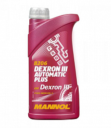 Трансмиссионное масло  MANNOL  Dexron III Automatic Plus  1л 