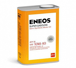 Моторное масло  ENEOS  Super Gasoline 10w-40 SL п/синт  4л 