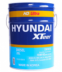 Моторное масло  Hyundai  XTeer HD 7000 15W40  CI-4/SL  20л 