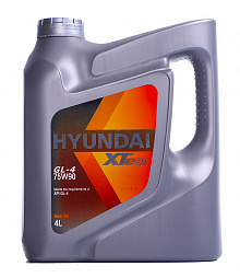 Трансмиссионное масло  Hyundai  XTeer Gear Oil-4 75W90  GL-4  4л 