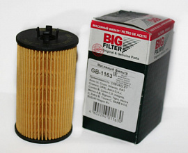 Фильтр масляный  BIG  GB-1163 (=HU612/2x=OE648/6) 