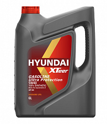 Моторное масло  Hyundai  XTeer Gasoline Ultra Protection 5W40 синт. SP/SN Plus  6л 